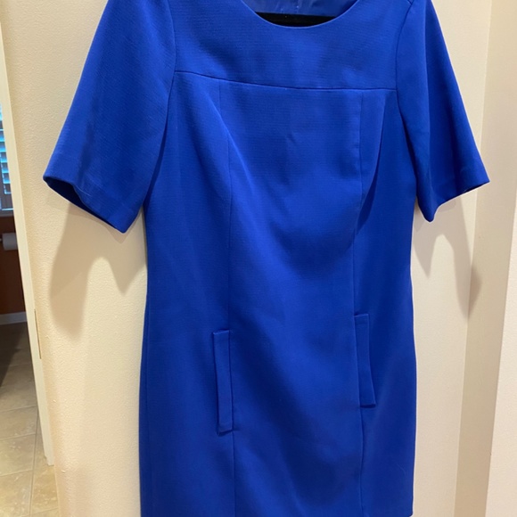 Women’s The Limited Blue Sheath Dress - Picture 2 of 4